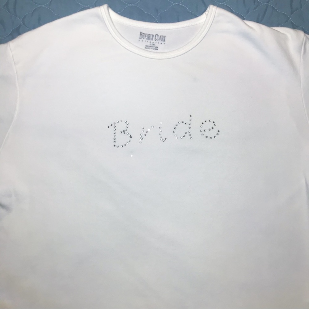NWOT Women’s Beverly Clark “Bride” Tee